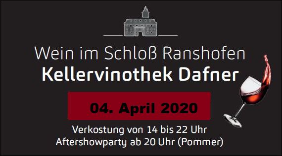 04. April 2020 – Wein im Schloss